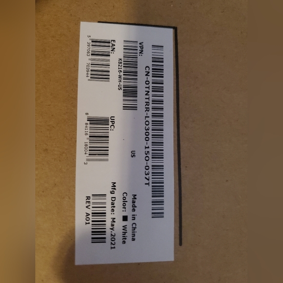 Dell Hardwired Keyboard and Mouse - Picture 3 of 5